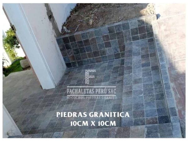 PIEDRA GRANITICA 10CMX10CM